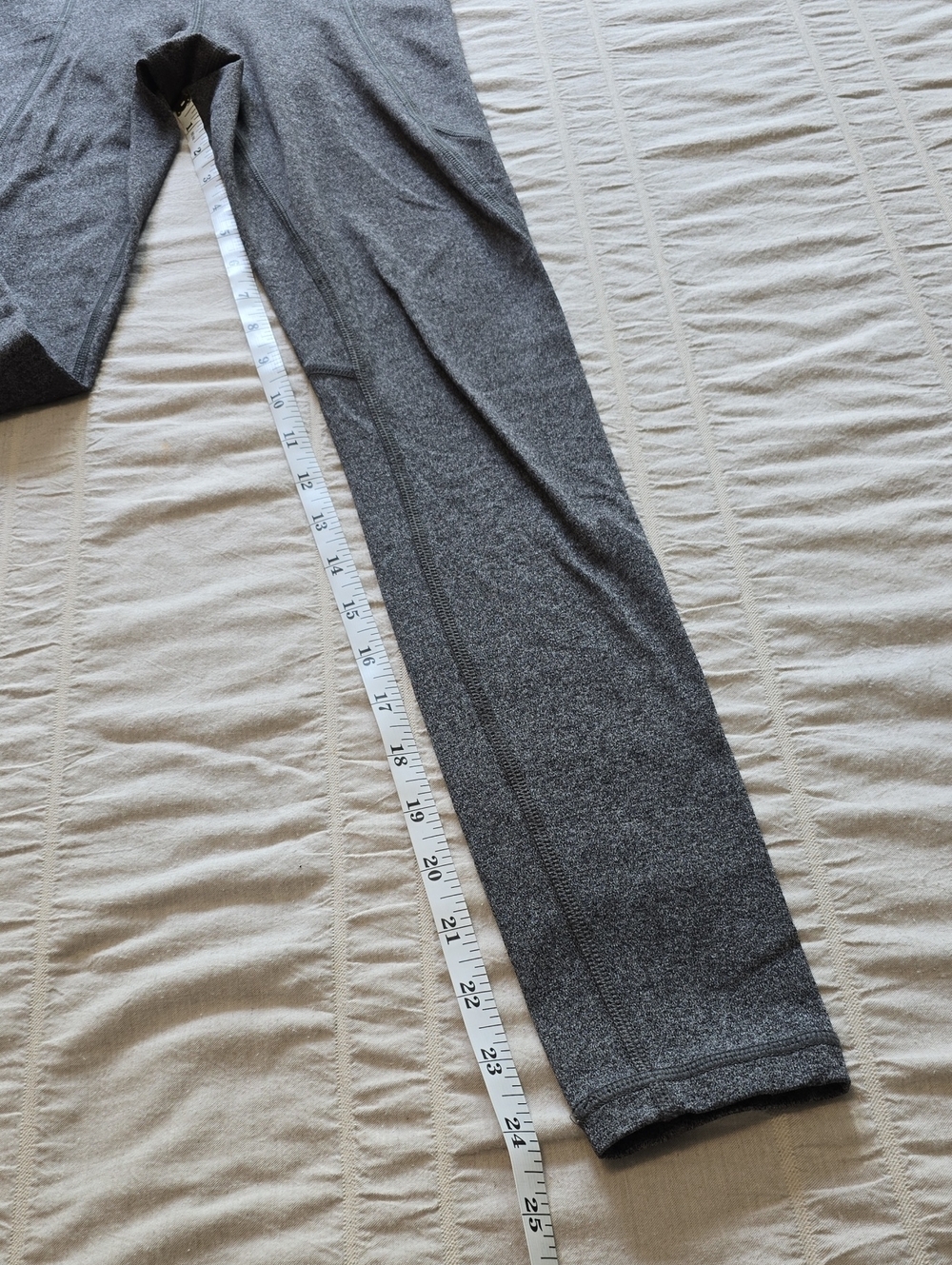 Athleta Stash Pocket Salutation Tight Heathered Gray Women's Size XXS - Picture 5 of 12